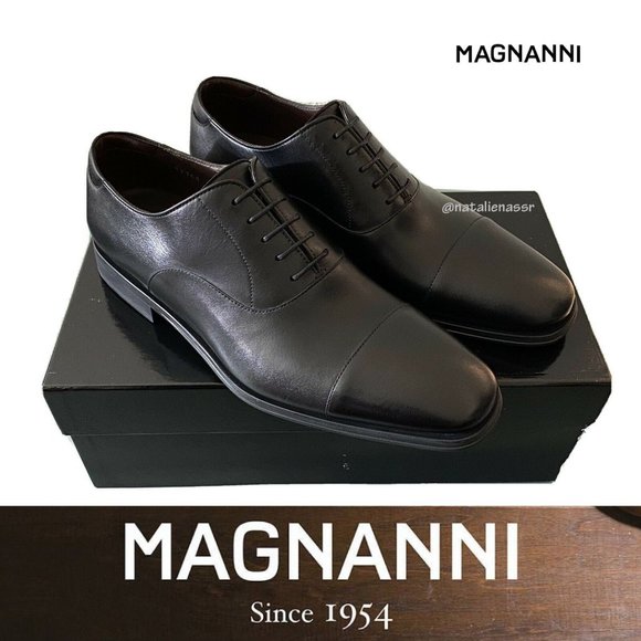 Magnanni Other - Magnanni Leather Cap Toe Men’s Oxford